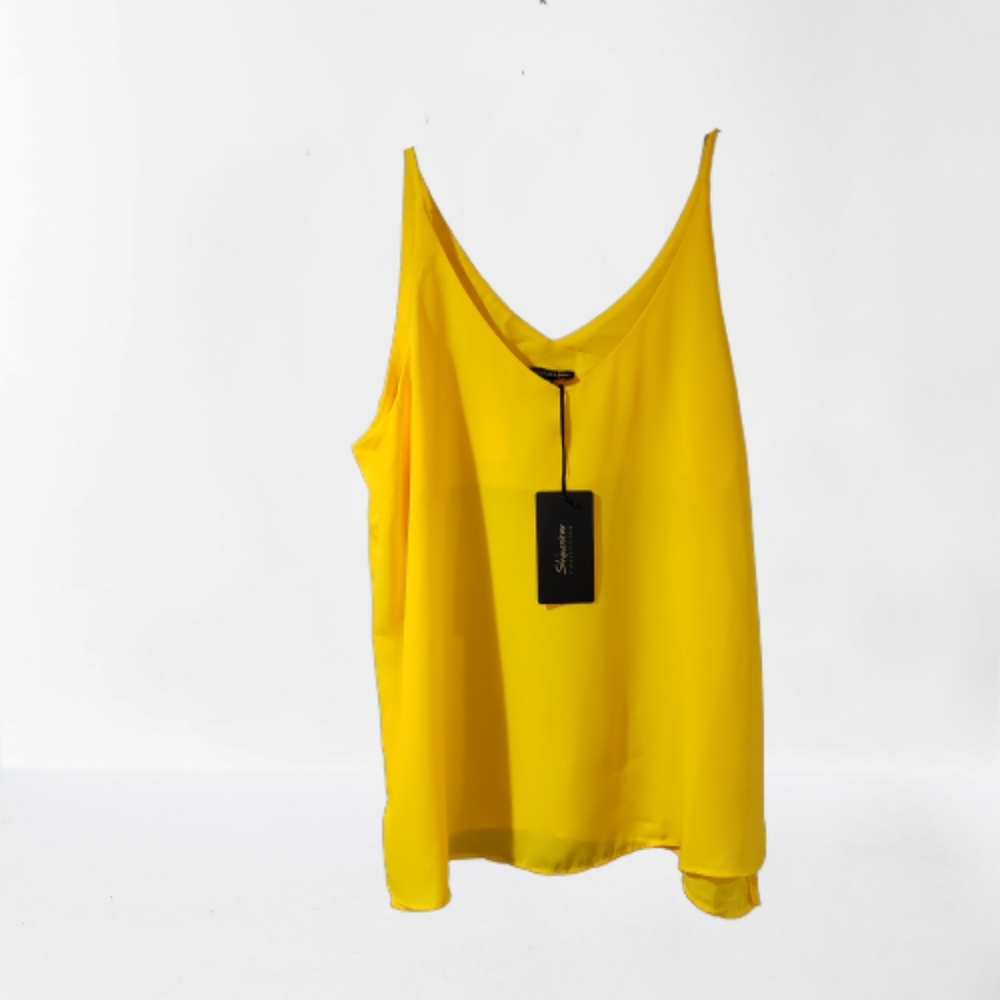 Shinestar yellow tank NWT